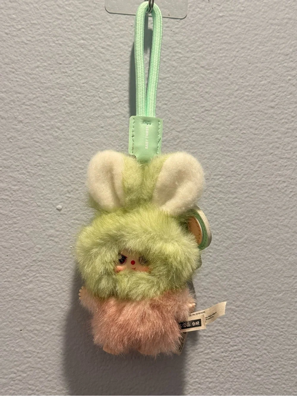 Baby Three macaron green